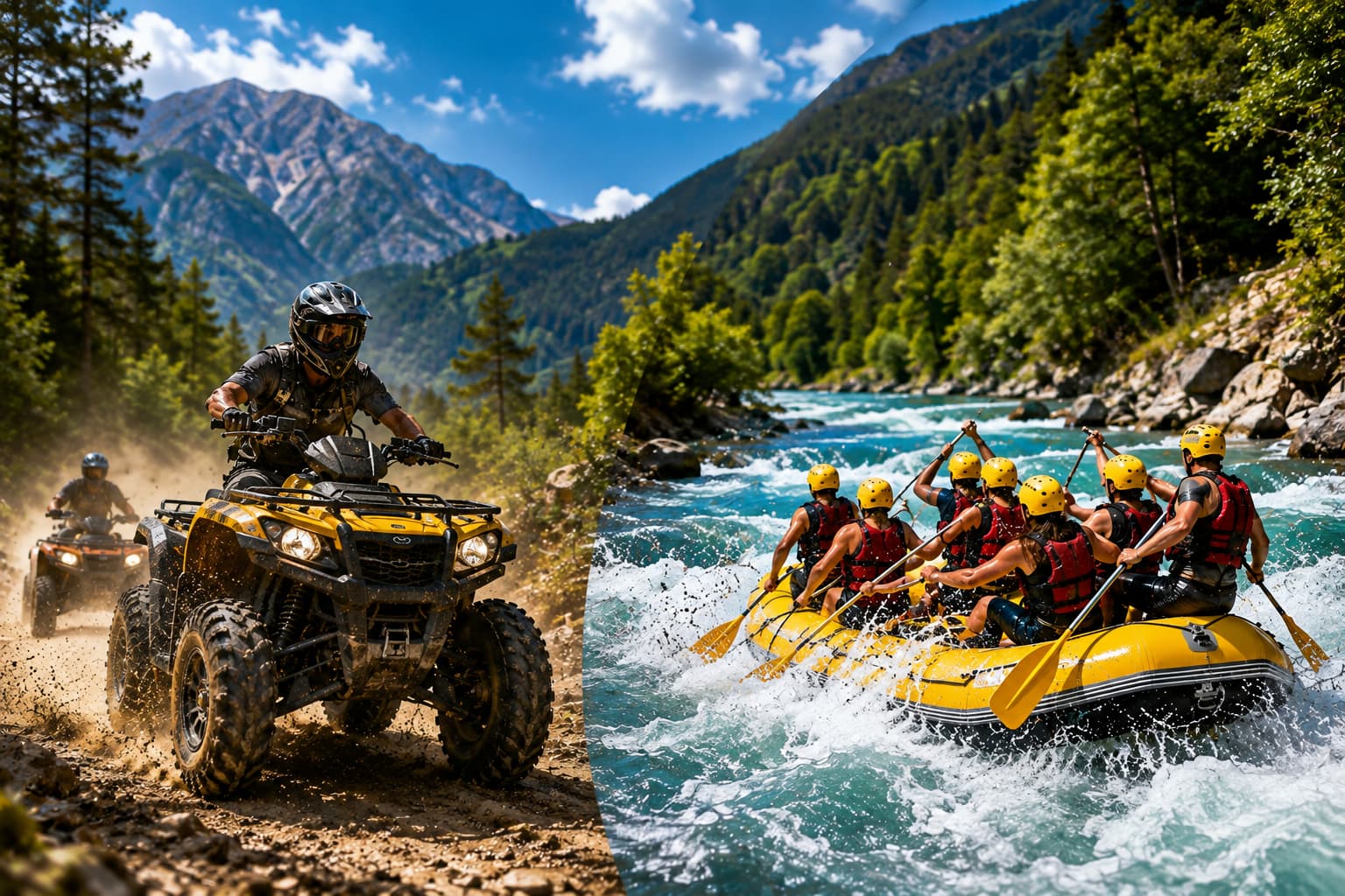 Quad Safari & Rafting