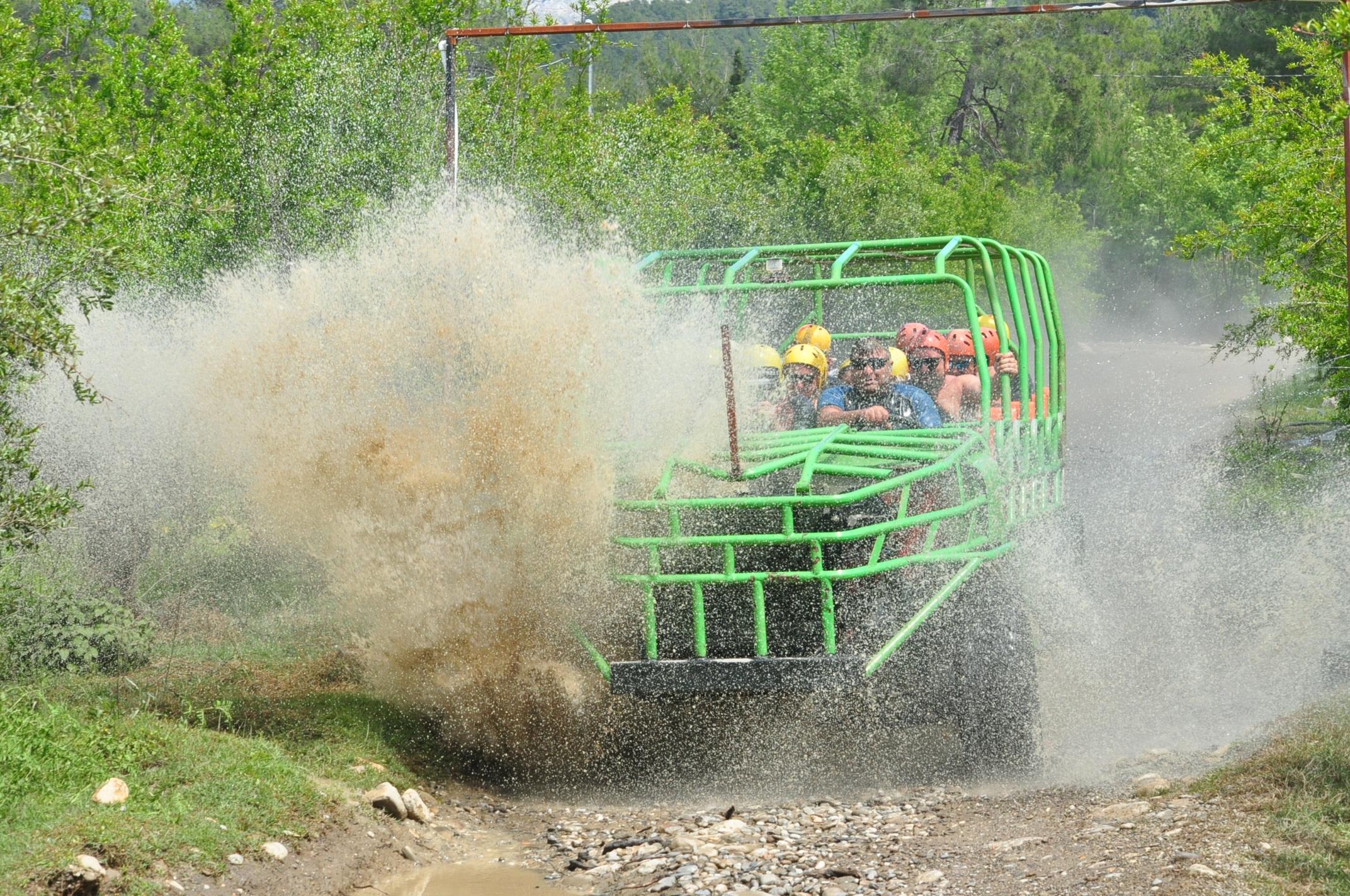 Quad Safari + Rafting + Monster + Zipline (4'in 1)