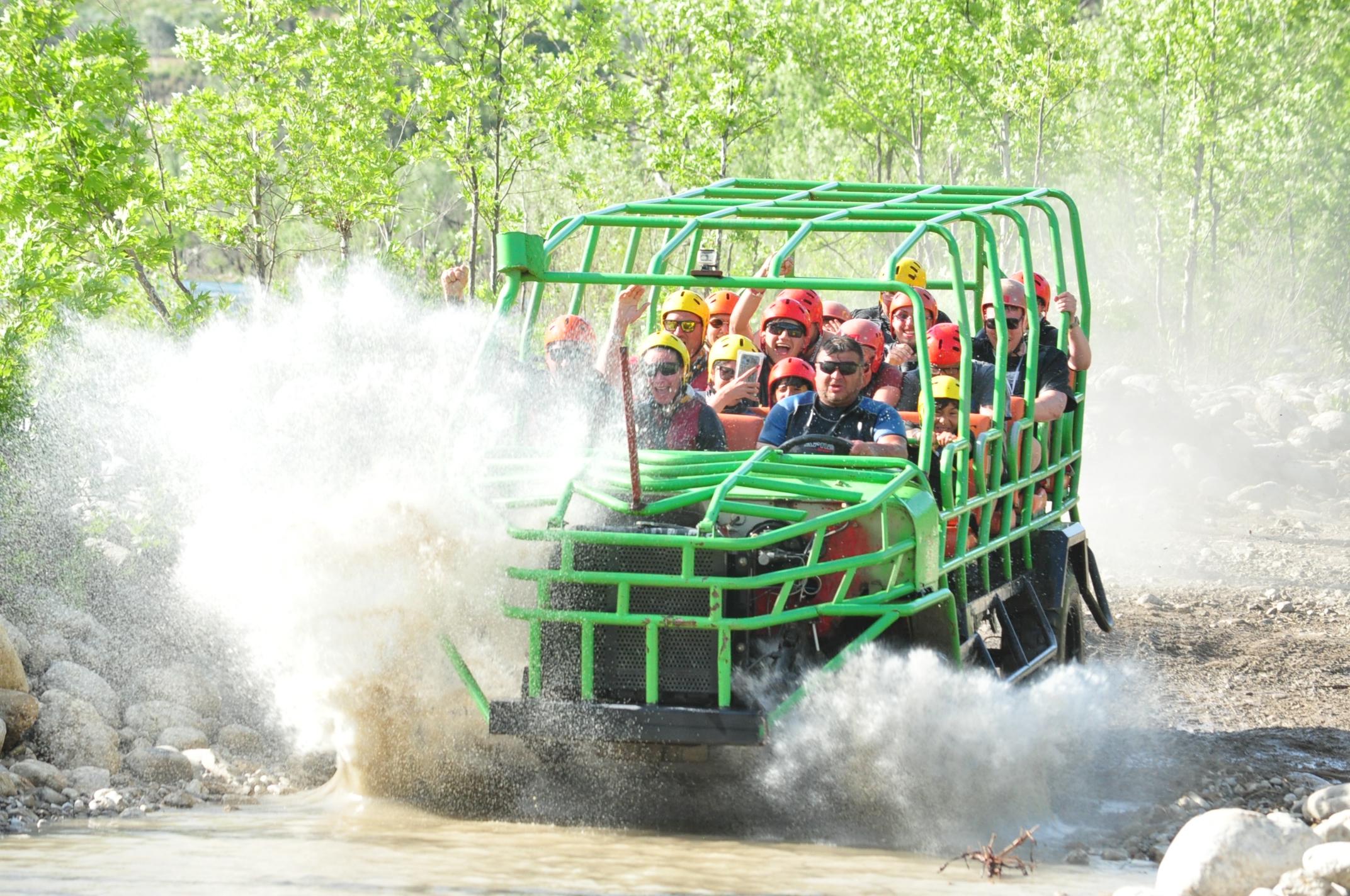 Quad Safari + Rafting + Monster + Zipline (4'in 1)